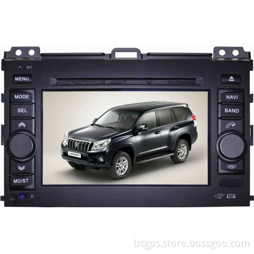7 Inch Touch Screen Special Car DVD Player for Toyota Prado with Bluetooth, GPS Navigation